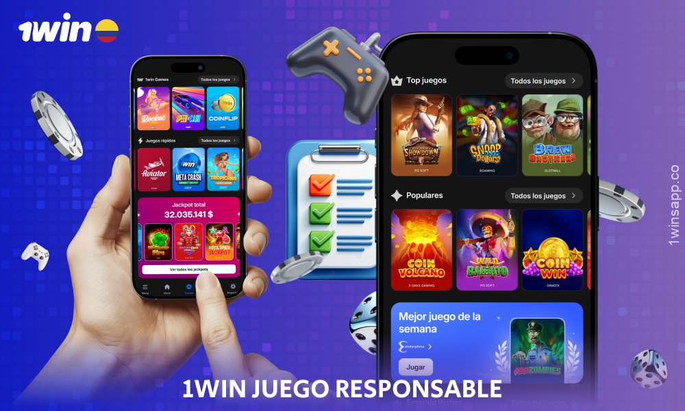 1win Colombia apoya el juego responsable creando un entorno seguro en el que los usuarios pueden controlar el tiempo y el dinero que dedican a las apuestas