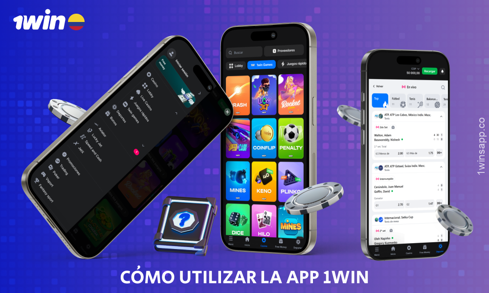 La aplicación 1win facilita a los jugadores colombianos las apuestas deportivas y los juegos de casino, ofreciendo un acceso rápido a los eventos, notificaciones personalizadas y lucrativos bonos
